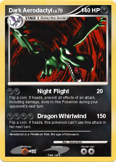 Pokemon Dark Aerodactyl