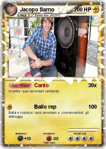 Pokemon Jacopo Sarno