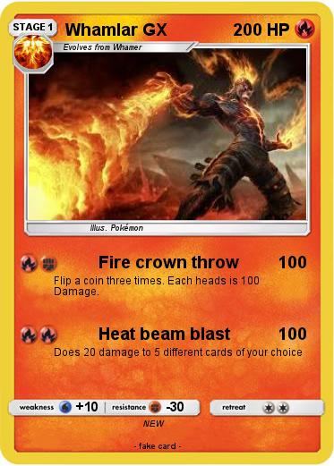 Pokemon Whamlar GX