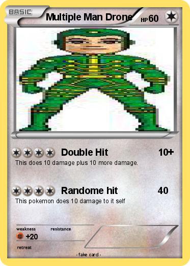 Pokemon Multiple Man Drone