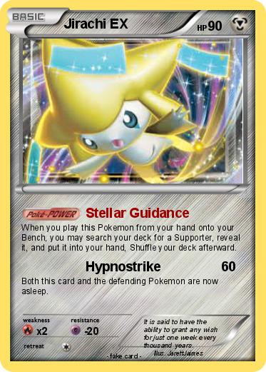 Pokemon Jirachi EX