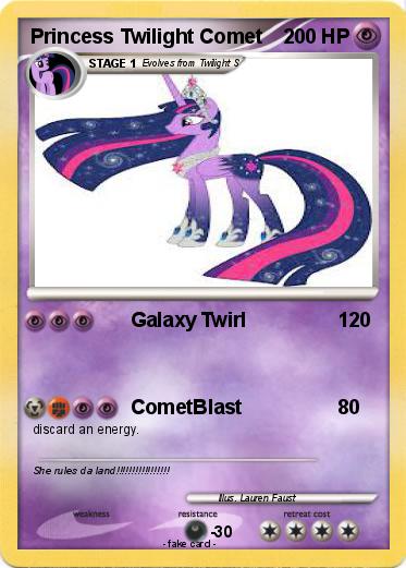 Pokemon Princess Twilight Comet