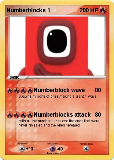 Pokemon Numberblocks 1