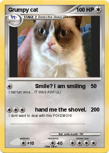 Pokemon Grumpy cat