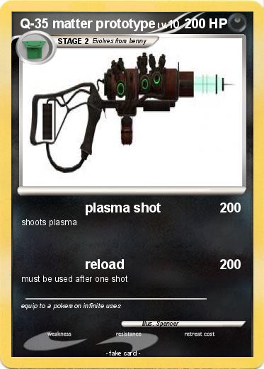 Pokemon Q-35 matter prototype
