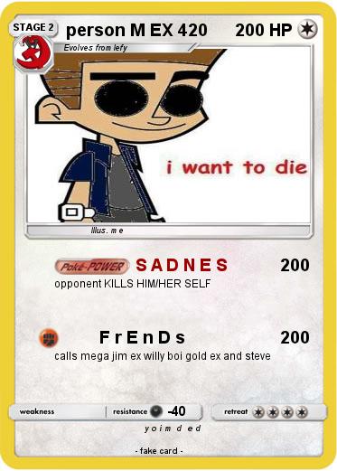 Pokemon person M EX 420