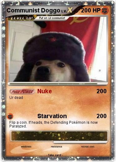Pokemon Communist Doggo