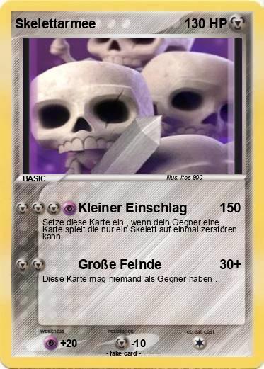 Pokemon Skelettarmee