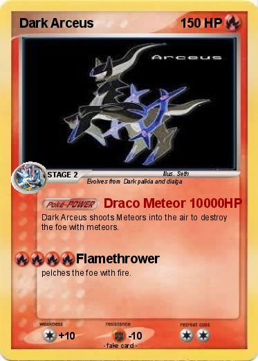 Pokemon Dark Arceus