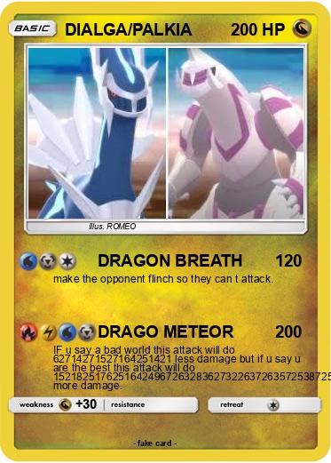 Pokemon DIALGA/PALKIA