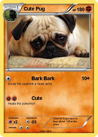 Pokemon Cute Pug