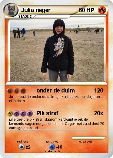 Pokemon Julia neger