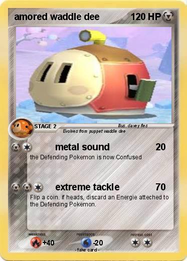 Pokemon amored waddle dee