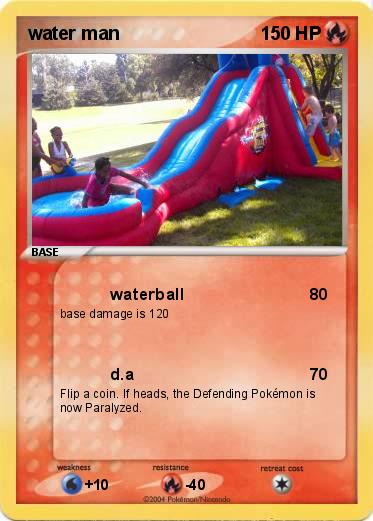Pokemon water man