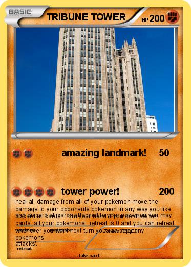 Pokemon TRIBUNE TOWER