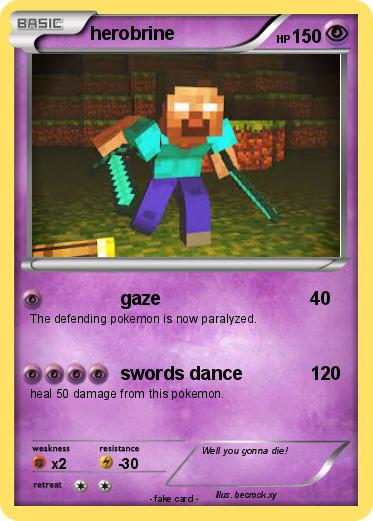 Pokemon herobrine