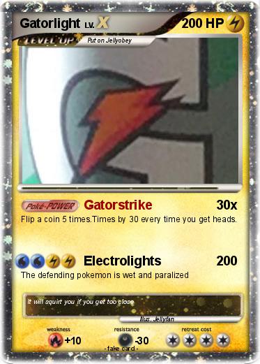 Pokemon Gatorlight
