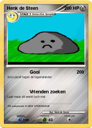Pokemon Henk de Steen