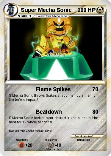 Pokemon Super Mecha Sonic