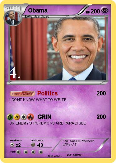 Pokemon Obama