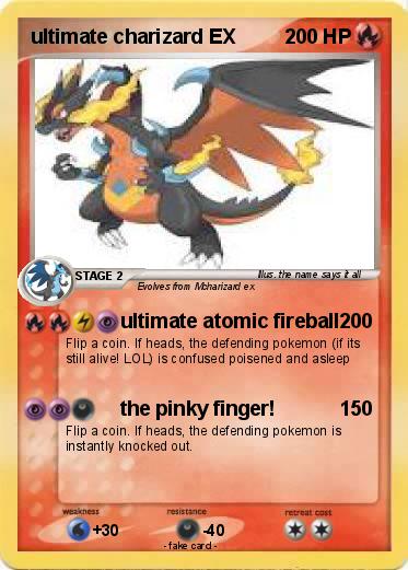 Pokemon ultimate charizard EX