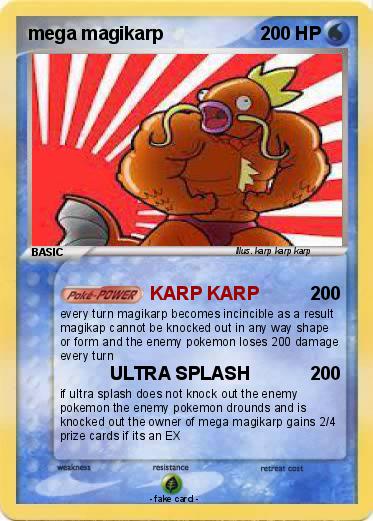 Pokemon mega magikarp