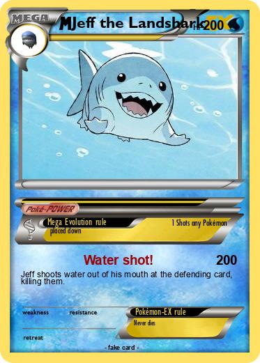 Pokemon Jeff the Landshark
