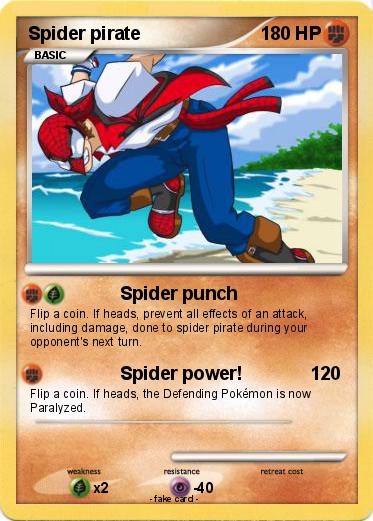 Pokemon Spider pirate