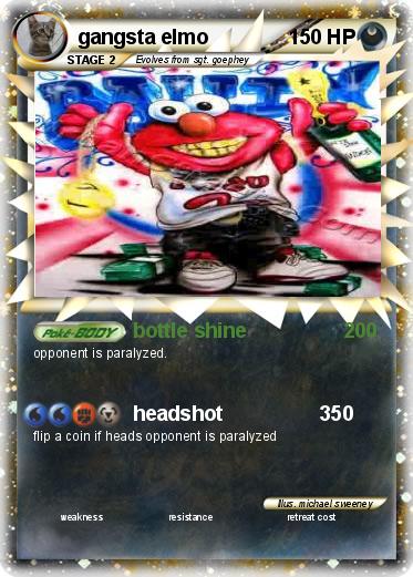 Pokemon gangsta elmo