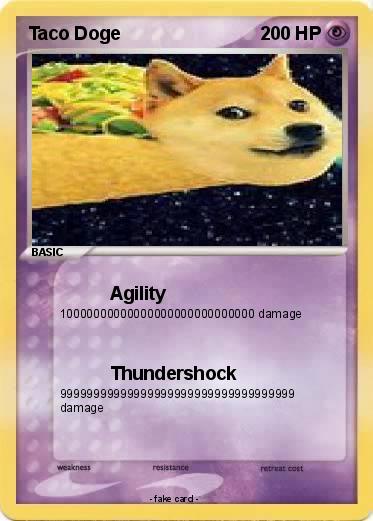 Pokemon Taco Doge