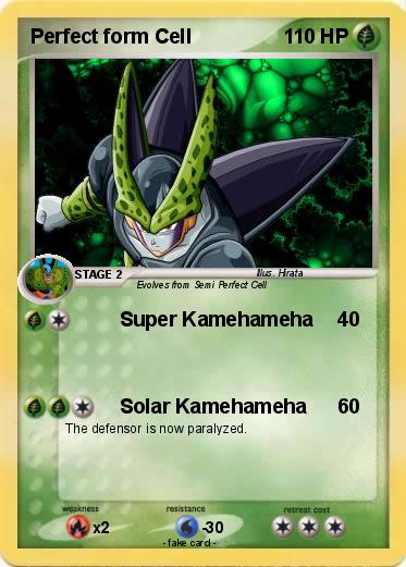 Pokemon Perfect form Cell
