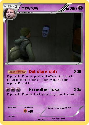 Pokemon Hewrow