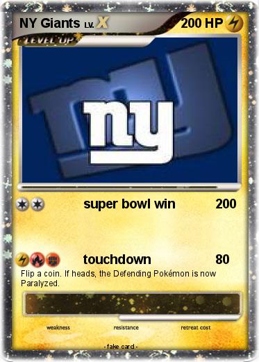Pokemon NY Giants