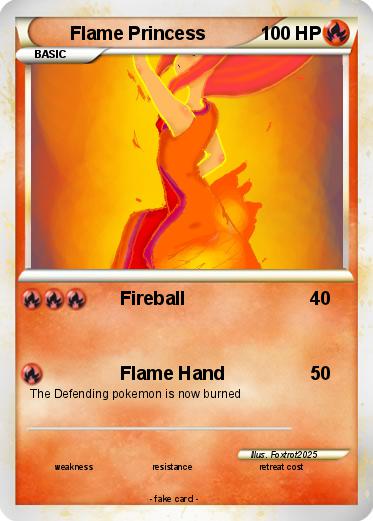 Pokemon Flame Princess
