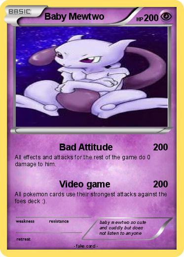 Pokemon Baby Mewtwo