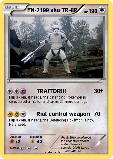 Pokemon FN-2199 aka TR-8R