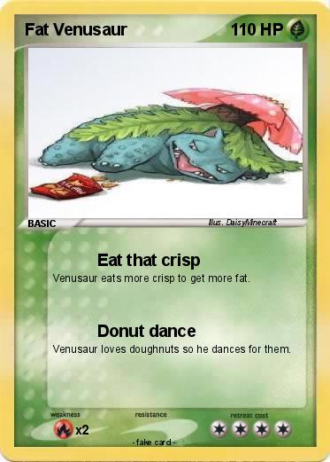 Pokemon Fat Venusaur