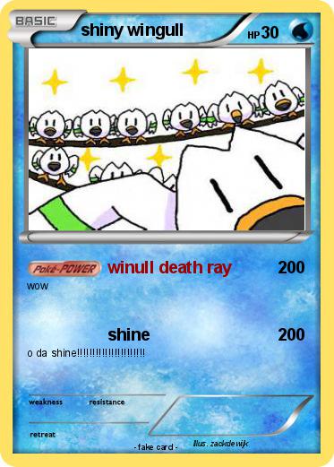 Pokemon shiny wingull