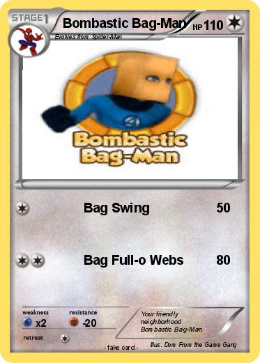 Pokemon Bombastic Bag-Man