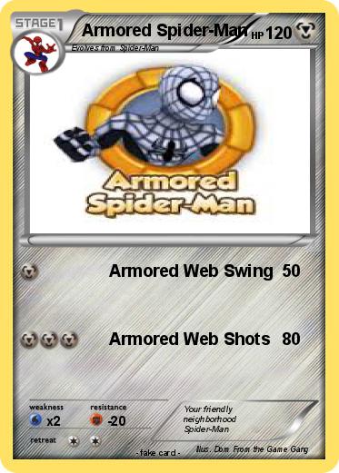 Pokemon Armored Spider-Man