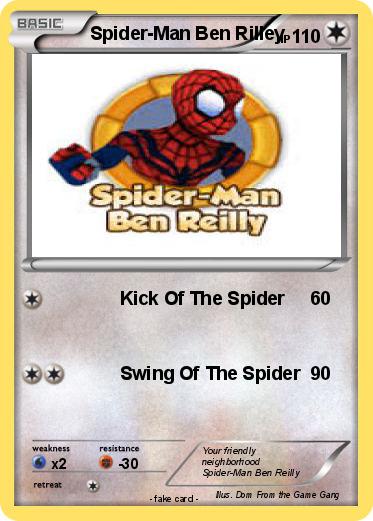 Pokemon Spider-Man Ben Rilley