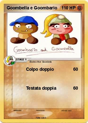 Pokemon Goombella e Goombario