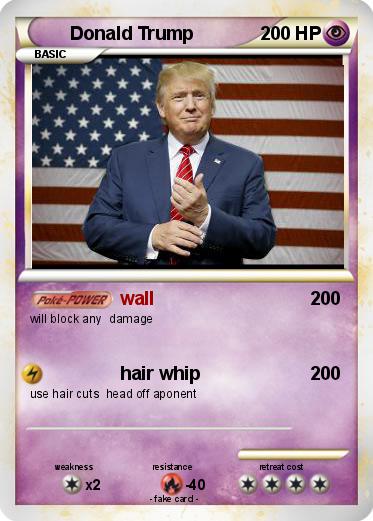 Pokemon Donald Trump