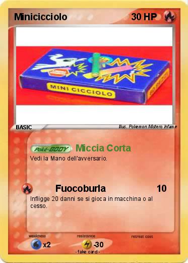 Pokemon Minicicciolo
