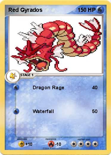 Pokemon Red Gyrados 