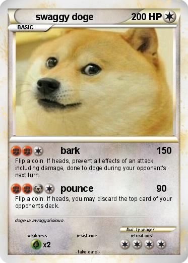 Pokemon swaggy doge