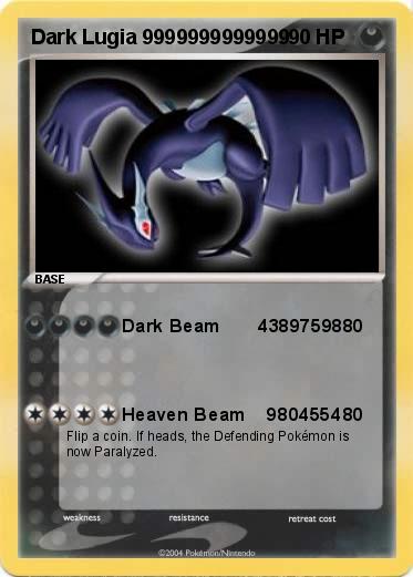 Pokemon Dark Lugia 9999999999999