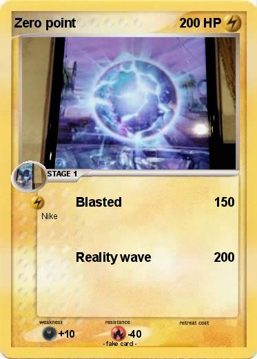 Pokemon Zero point
