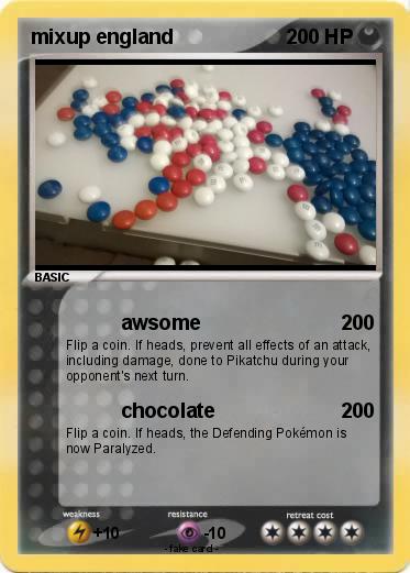 Pokemon mixup england