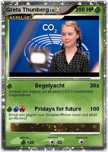 Pokemon Greta Thunberg